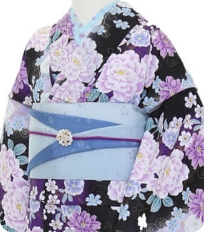 Examples of rental kimono　Elegant