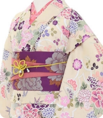 Examples of rental kimono　Elegant