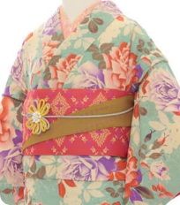 Examples of rental kimono　Elegant