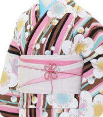 Examples of rental kimono　Retro-modern