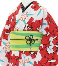 Examples of rental kimono　Retro-modern
