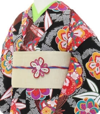 Examples of rental kimono　Retro-modern