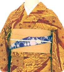 Examples of rental kimono　Silk, antique