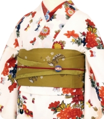 Examples of rental kimono　Silk, antique