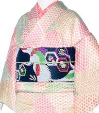 Examples of rental kimono　Silk, antique