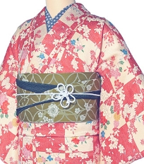 Examples of rental kimono　Silk, antique