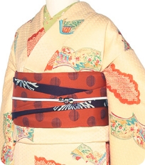 Examples of rental kimono　Silk, antique