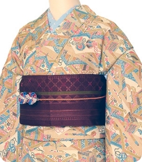 Examples of rental kimono　Silk, antique