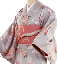 Examples of rental kimonos