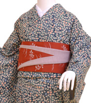 Examples of rental kimonos