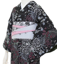Examples of rental kimonos