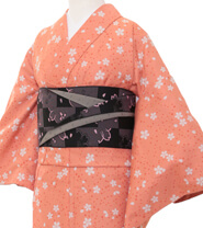 Examples of rental kimonos