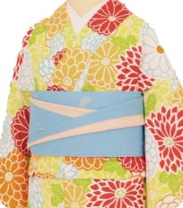 Examples of rental kimonos