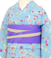 Examples of rental kimonos