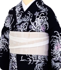 Examples of rental kimonos