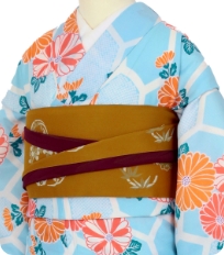 Examples of rental kimonos