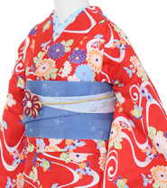 Examples of Tall & Wide Size Kimonos