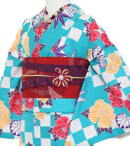 Examples of Tall & Wide Size Kimonos