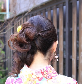 Authentic hair styling Rent a kimono or yukata at Okamoto in Kyoto when  visiting Japan