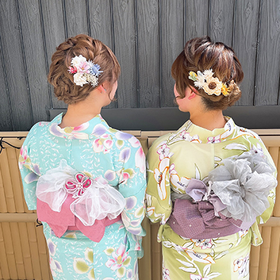 Rental kimono in Kyoto